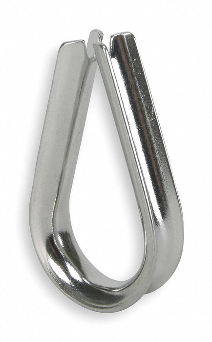 Wire Rope Thimble 5/16 in Steel PK 25