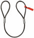 M5743 Wire Rope Sling 4 ft L 7 800 lb Load Cap