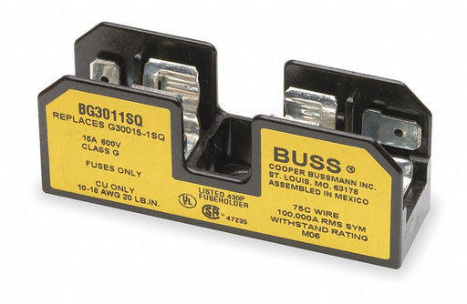 FuseBlock Screw QuickConnect 15A ClassG