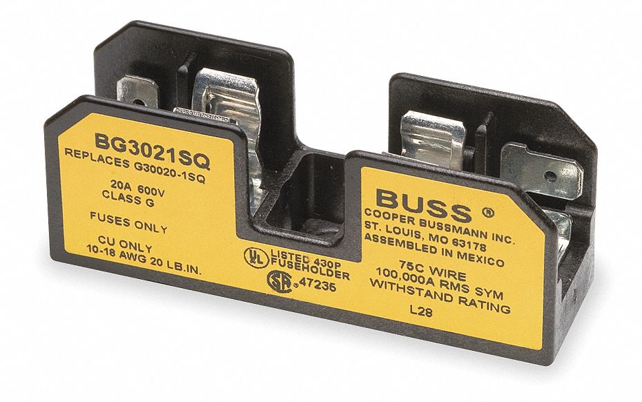 FuseBlock Screw QuickConnect 20A ClassG