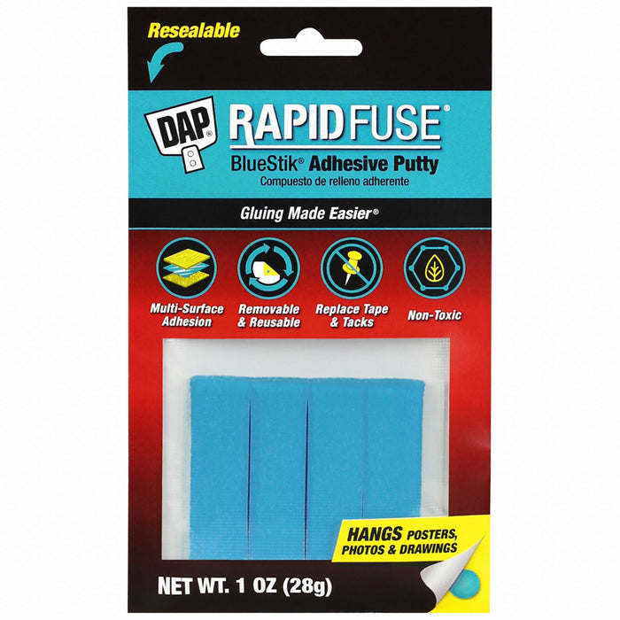 Mounting Putty Blue 1 oz Strips