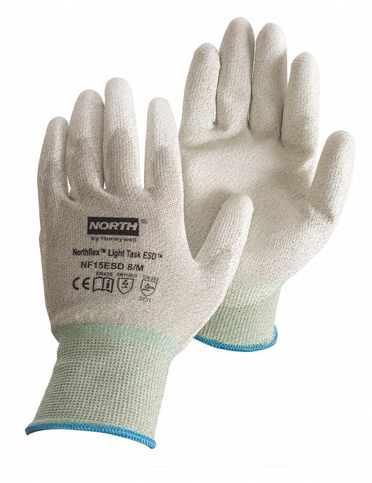 D1641 Antistatic Gloves Gray M PR