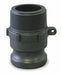 Cam and Groove Adapter 3 Polypropylene