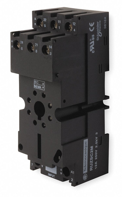 Relay Socket Octal 8 Pins 12 A