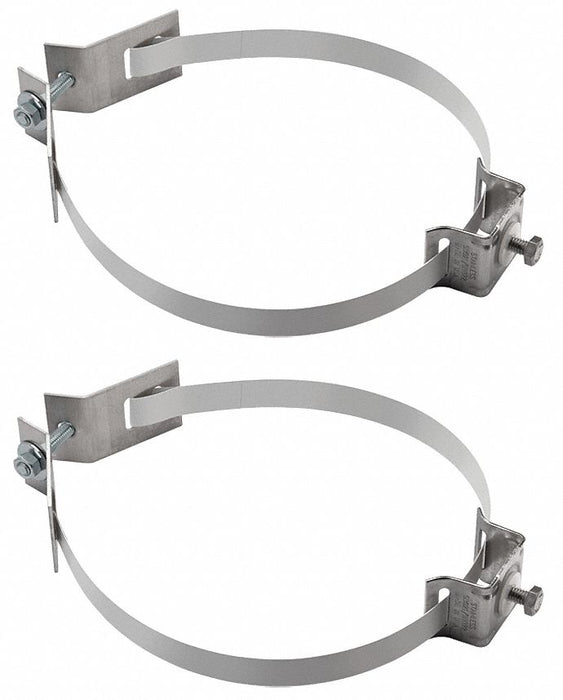 Sign Mounting Brackets Silver SS PR