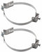 Sign Mounting Brackets Silver SS PR