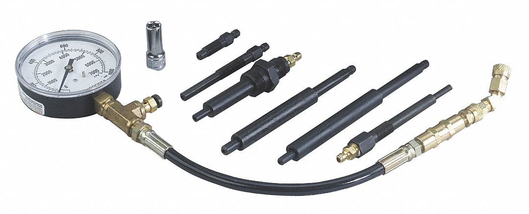 Diesel Compression Tester w/Adapators