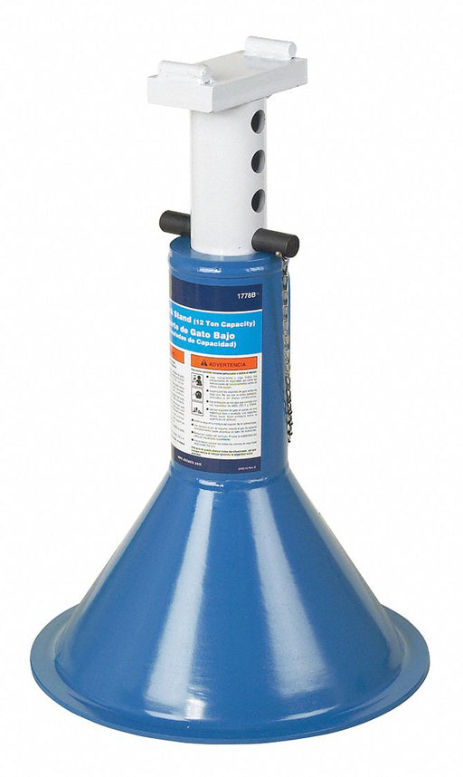 Jack Stand Low 12 Ton 19 to 29.5 In Lift