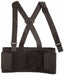 D0585 Back Support with Stay Black Elastic XL
