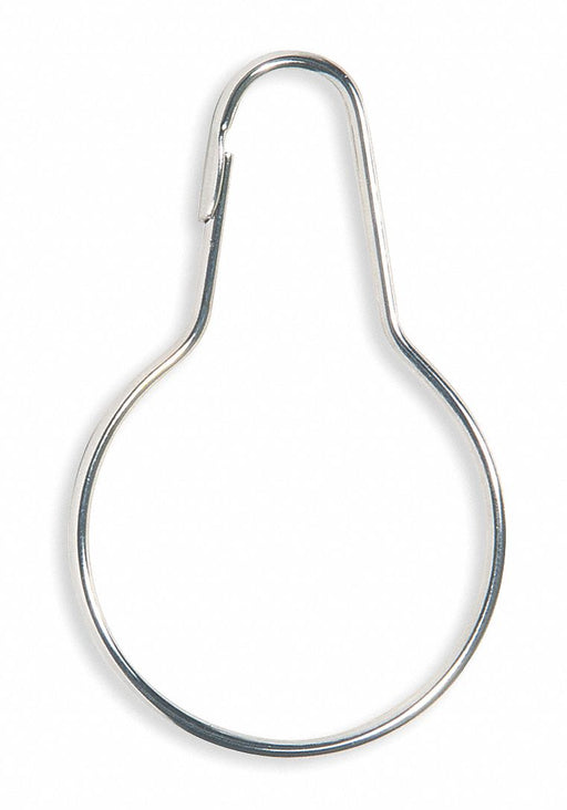 Shower Curtain Hooks 1 1/2 in W PK13