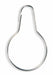 Shower Curtain Hooks 1 1/2 in W PK13