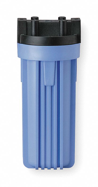 Filter Housing 12 1/4 H 5 1/8 Dia Blue