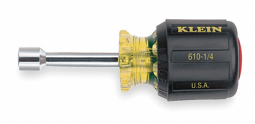 Hollow Round Nut Driver 1/4 in