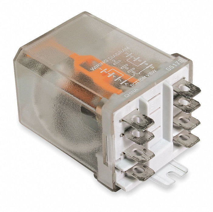 H8159 Enclosed Power Relay 12VDC DPDT 8Pins