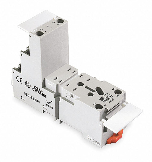 Relay Socket Square 8 Pins 12 A