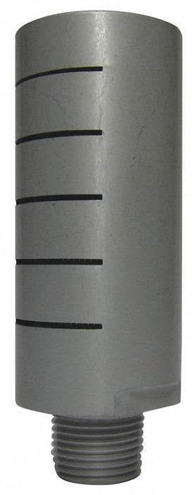 Silencer Muffler 3/8 in NPT 1 in Hex