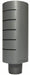 Silencer Muffler 3/8 in NPT 1 in Hex