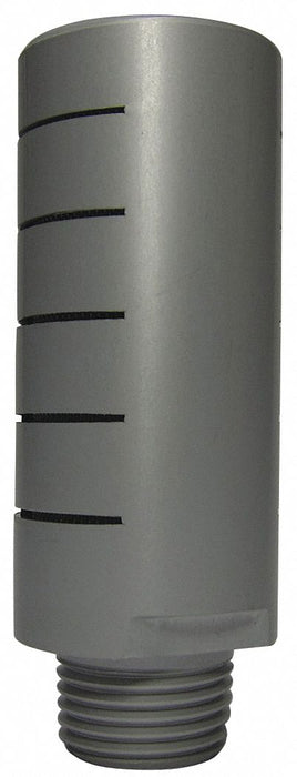 Silencer Muffler 1/2 in NPT 1 In Hex