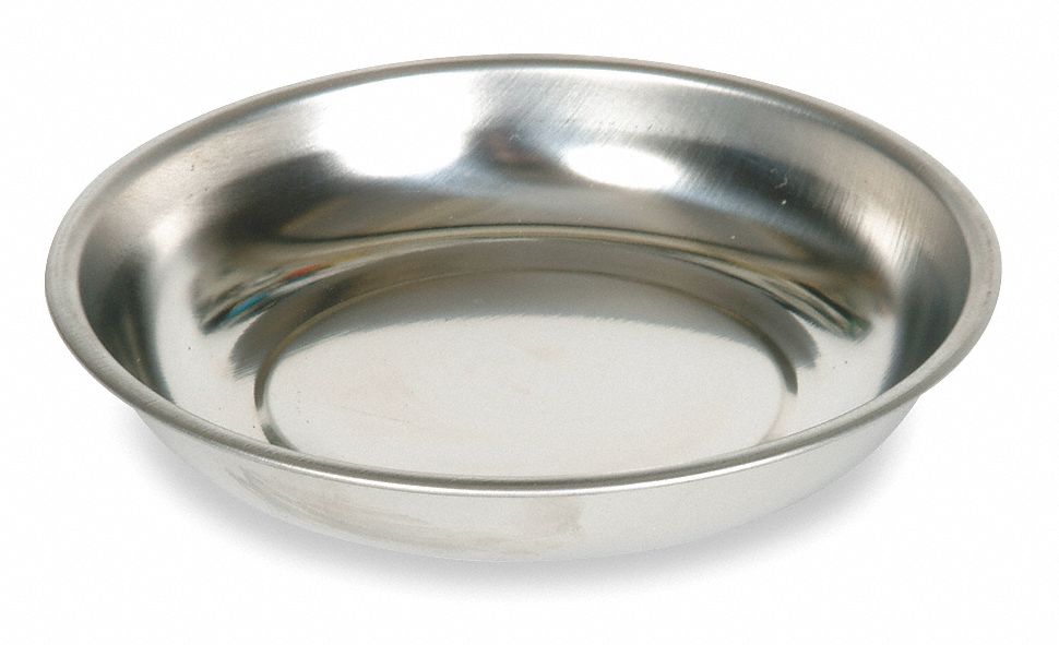 Magnetic Parts Tray 1 1/2 in H 6 in Dia
