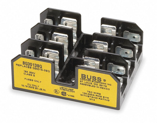 Fuse Block 0 to 15A G 3 Pole