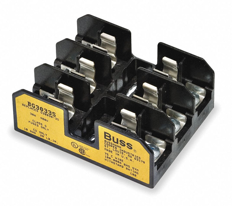 FuseBlock Screw QuickConnect 30A ClassG