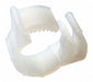 Snap-Hose Clamp White 1.61 Max ID PK10