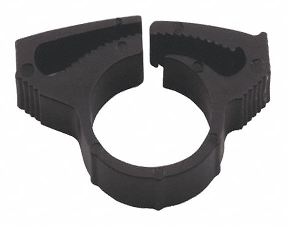 Snap-Hose Clamp Black 1.425 Max ID PK10