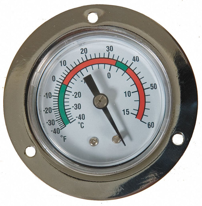 Analog Panel Mt Thermometer -40 to 60F