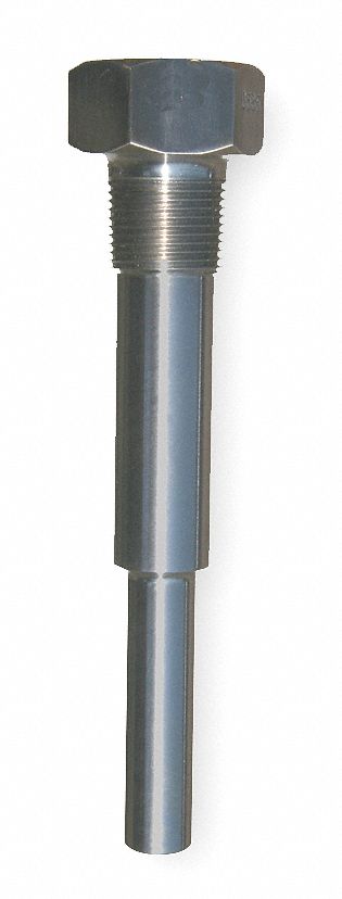 Industrial Thermowell 304SS 1-1/4-18
