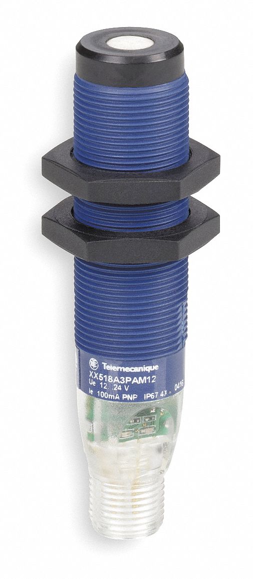 Cylindrical Ultrasonic Sensor PBT M12