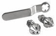 Anti-Theft Fasteners Chrome PK2
