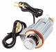 Short Knob Lighter Black/Silver