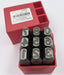 Hand Stamp Kit Number Set