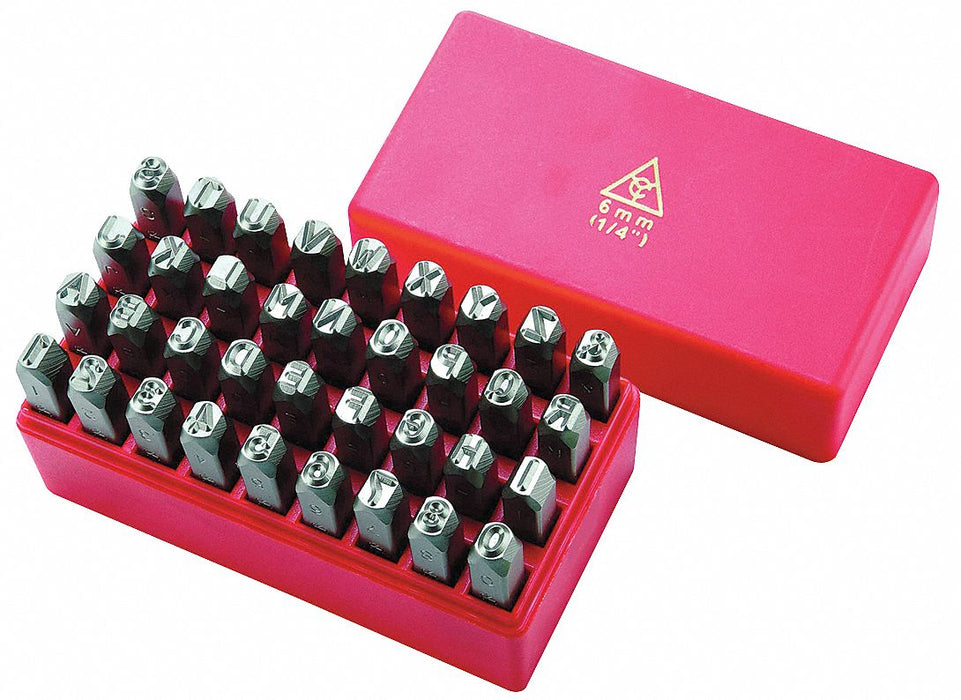 Hand Stamp Kit Letter/Number Set