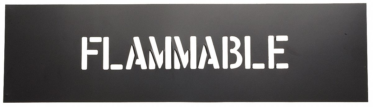 Individual Stencil Message PVC