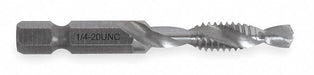 Drill/Tap/Countersink Bit 1/4-20x2 1/4 L