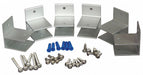 Panel Bracket Aluminum Brushed
