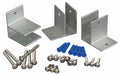 Panel Bracket Aluminum Brushed
