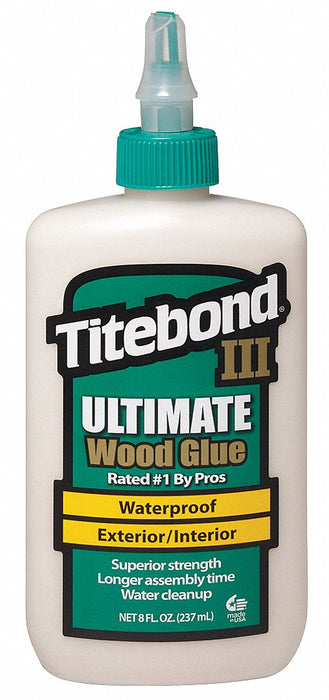Wood Glue 8 fl oz Bottle Container