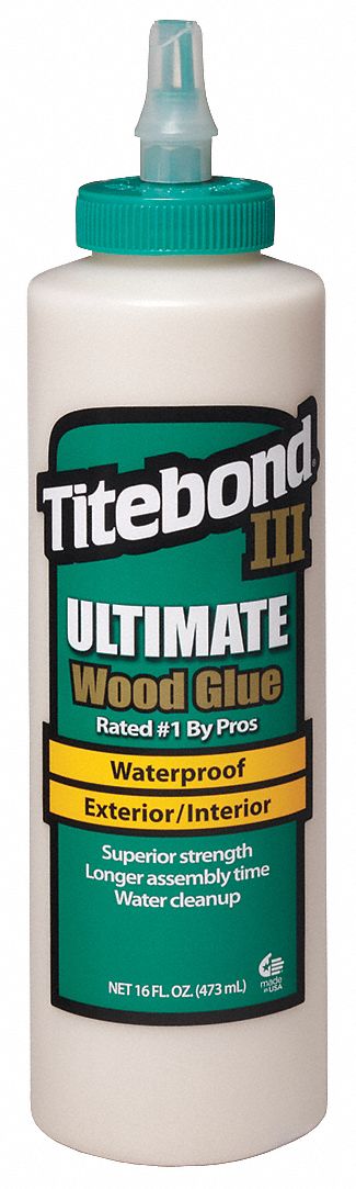 Wood Glue 16 fl oz Bottle Container
