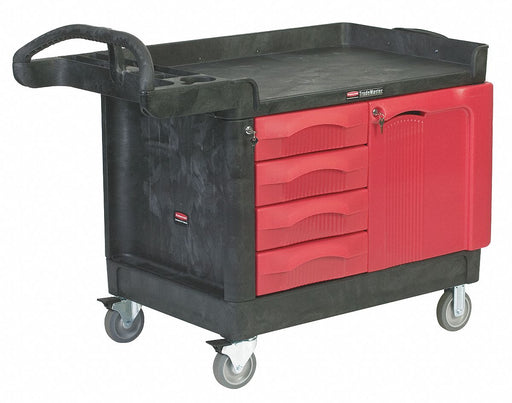 Trade Cart/Service Bench 49 in L Black