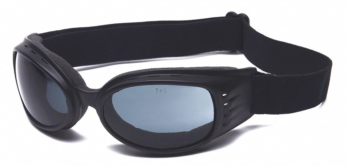 Safety Goggles Nylon Gray Aviator