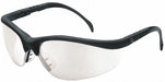 SafetyGlasses Clear Mirrored Blk
