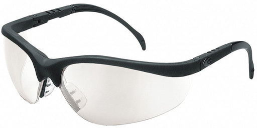 SafetyGlasses Clear Mirrored Blk