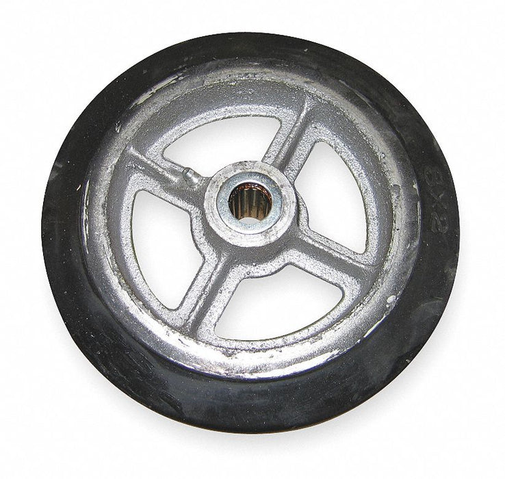 Wheel 8x2 In Mold On Rubber