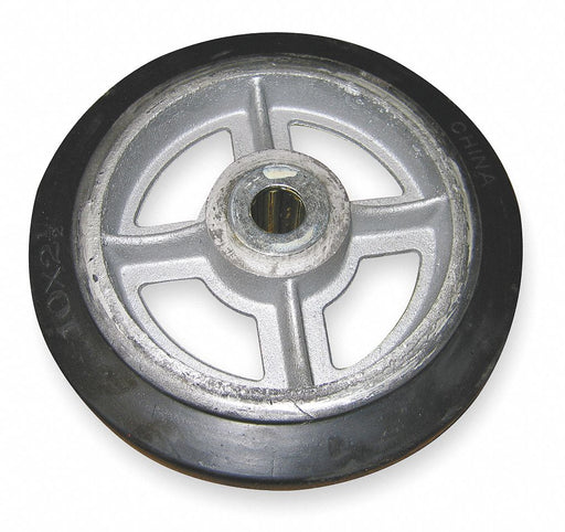 Wheel 10x2 1/2 In Mold On Rubber