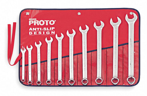 Combo Wrench St Steel Satin Stnrd Ofst