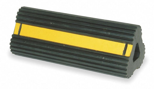 Wheel Chock 10 In W x 4 In H Black
