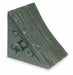 Wheel Chock 7 In W x 7 3/4 In H Black