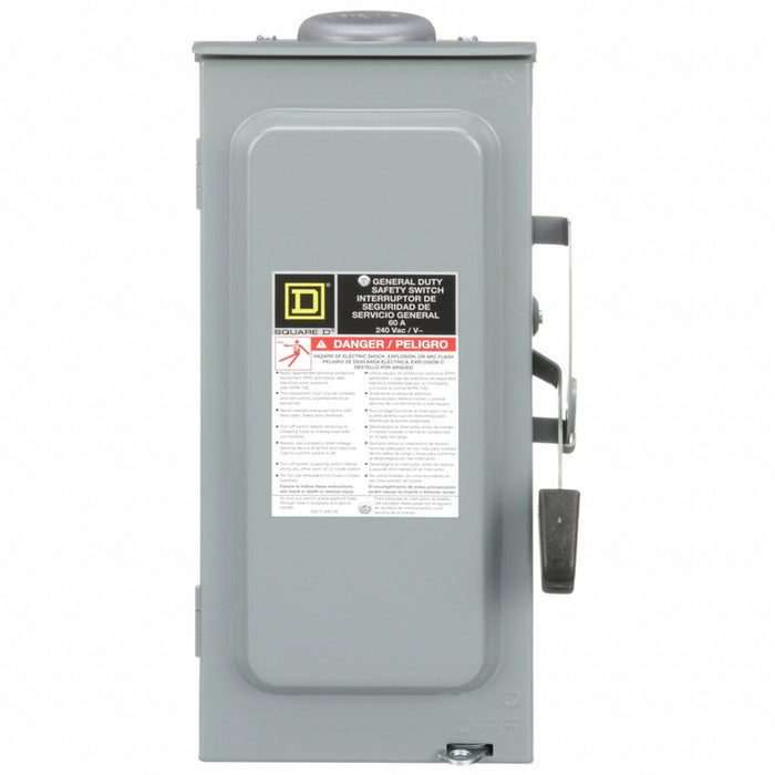 Safety Switch Fusible 60 A Steel